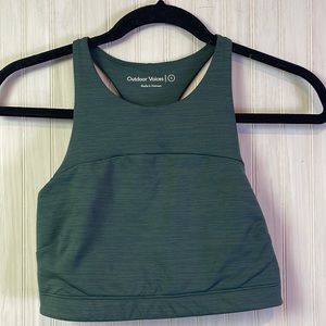 OUTDOOR VOICES BRA TOP TANK T BACK SMALL